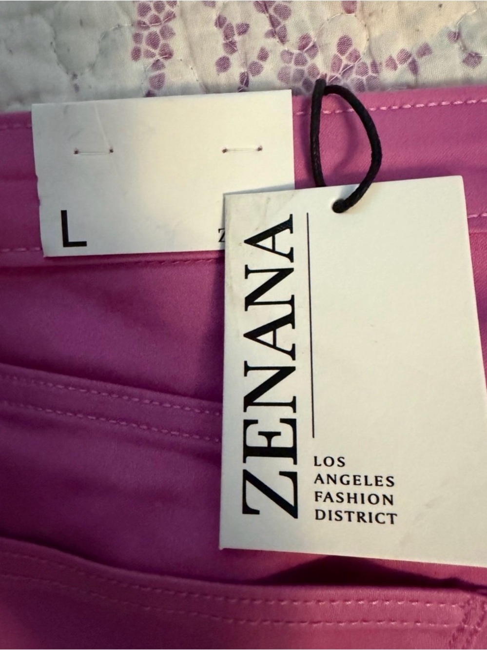 Zenana Outfitters Pink Flare & Wide Leg Jeans